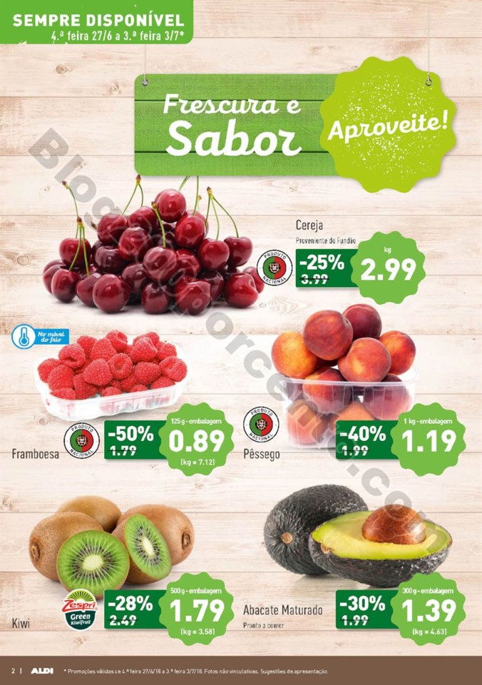 Antevisão Folheto ALDI Promoções a partir de 27