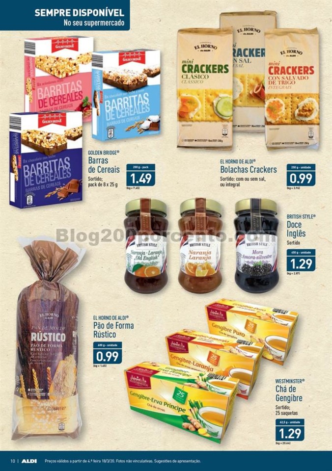 Antevisão Folheto ALDI Promoções a partir de 18