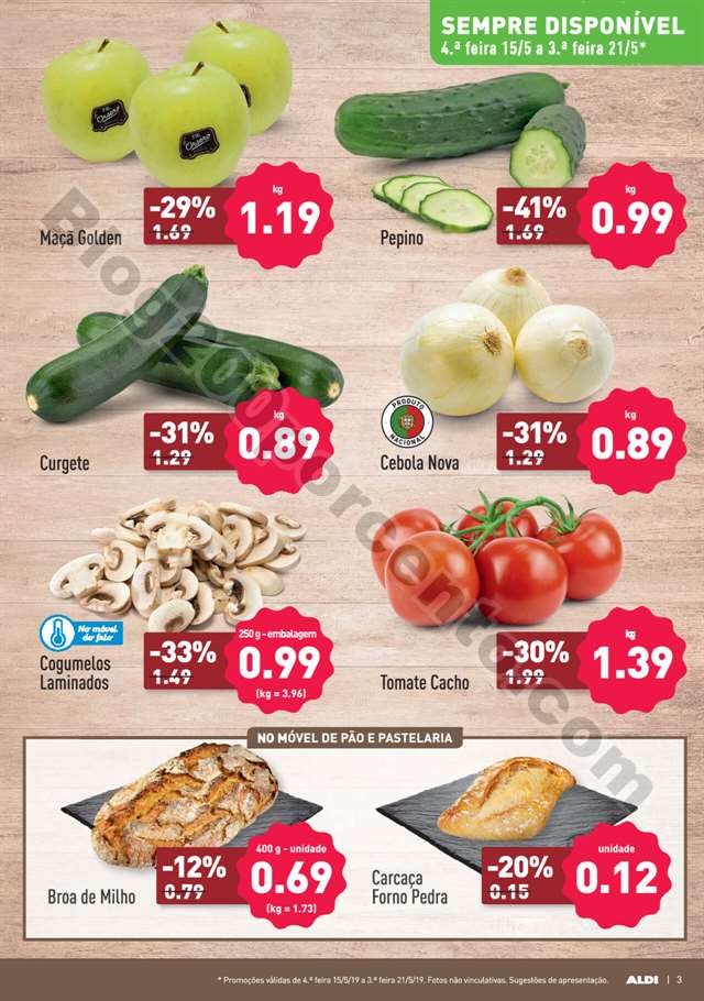 Antevisão Folheto ALDI Promoções a partir de 15