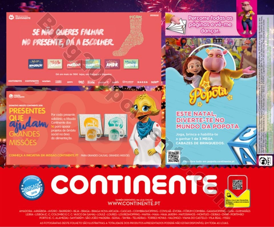 catálogo brinquedos continente 13 novembro a 9 de