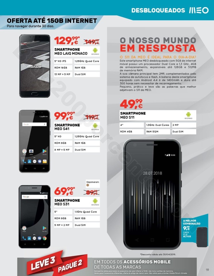 Antevisão Folheto WORTEN Mobile Promoções até 