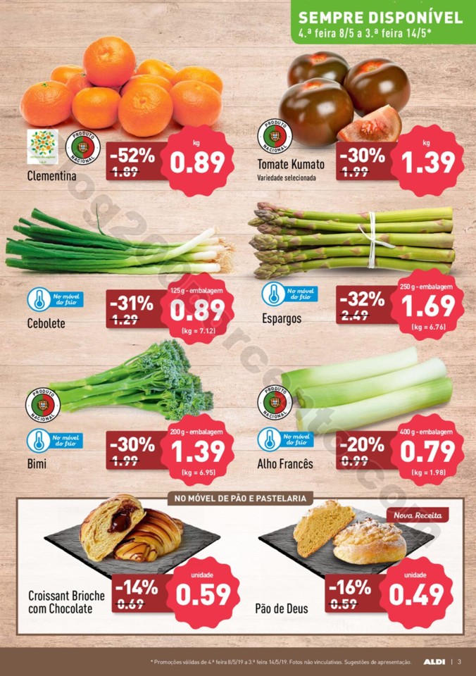 Antevisão Folheto ALDI Promoções a partir de 8 