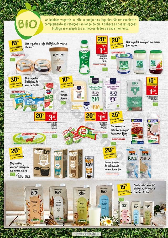 Antevisão Folheto CONTINENTE Feira Vida Saudável