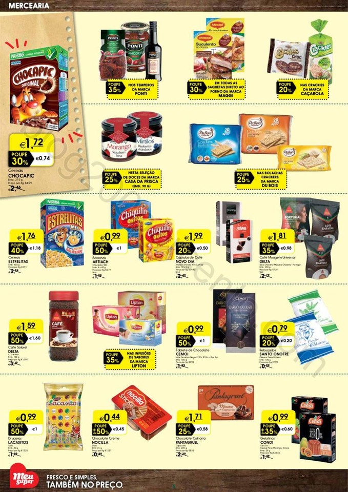 Antevisão Folheto MEU SUPER Promoções de 24 fev