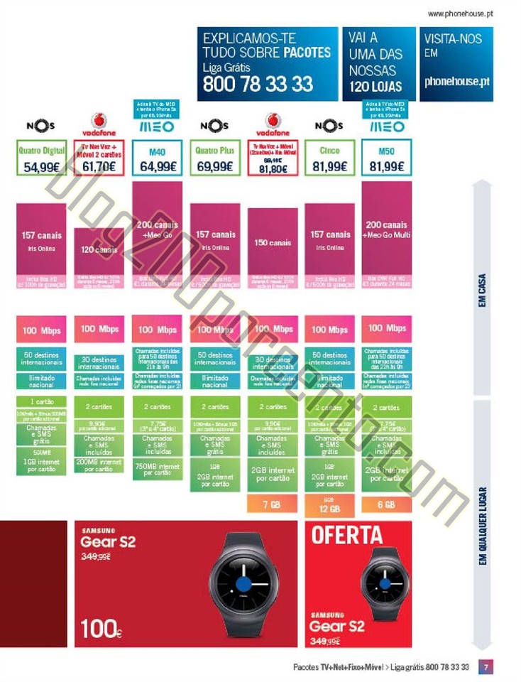 Novo Folheto PHONE HOUSE Natal promoções de 30 n