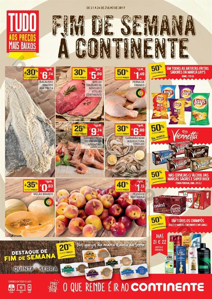 Antevisão Folheto CONTINENTE Fim de semana 21 a 2