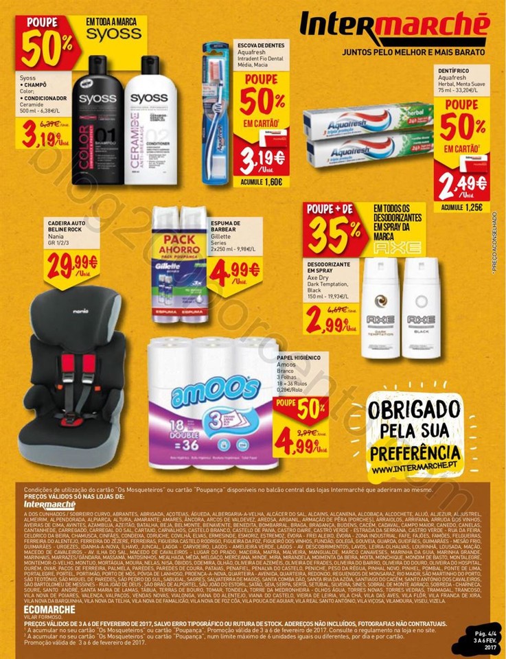 Antevisão Folheto INTERMARCHÉ Fim de semana 3 a 