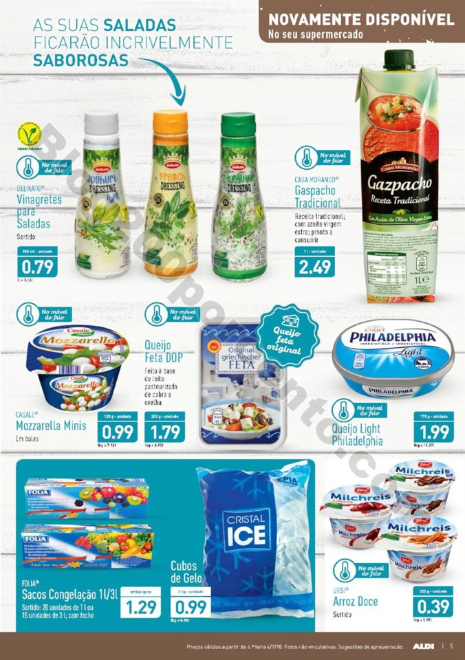 Antevisão Folheto ALDI Promoções a partir de 4 
