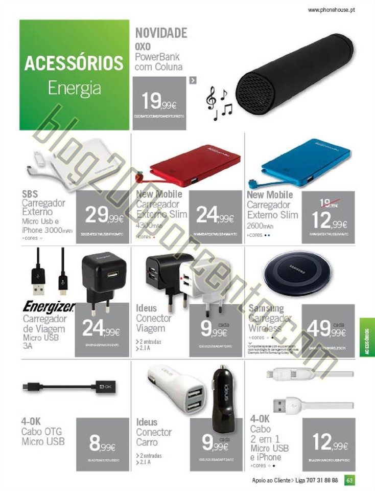 Novo Folheto PHONE HOUSE Natal promoções de 30 n