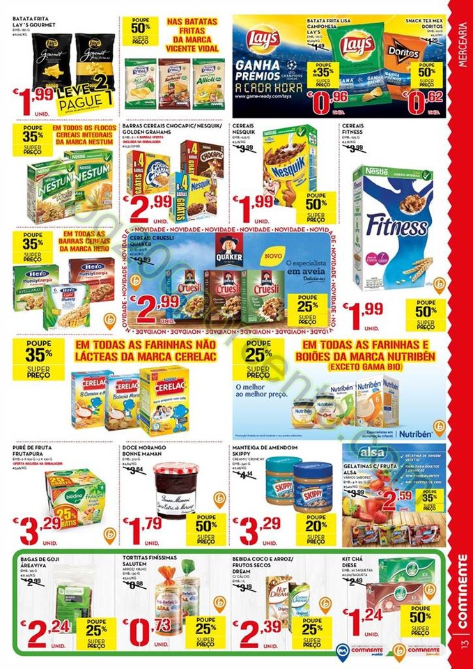 Antevisão Folheto CONTINENTE promoções de 29 ma