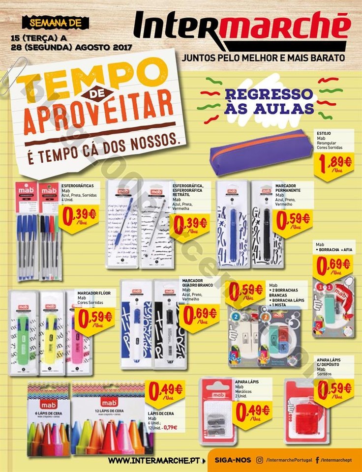 Antevisão Folheto INTERMARCHÉ Regresso à escola