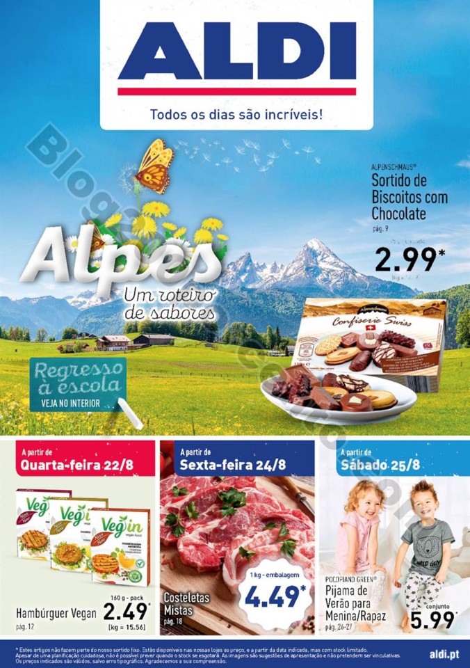 Antevisão Folheto ALDI Promoções a partir de 22