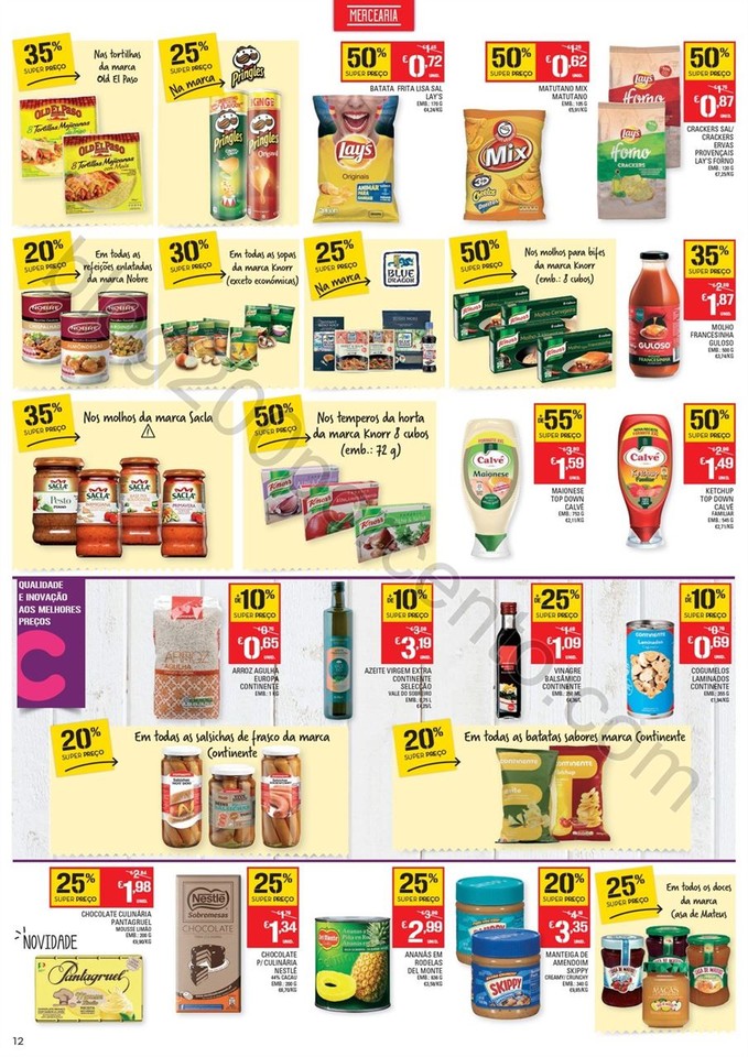 Antevisão Folheto CONTINENTE Promoções de 16 a 