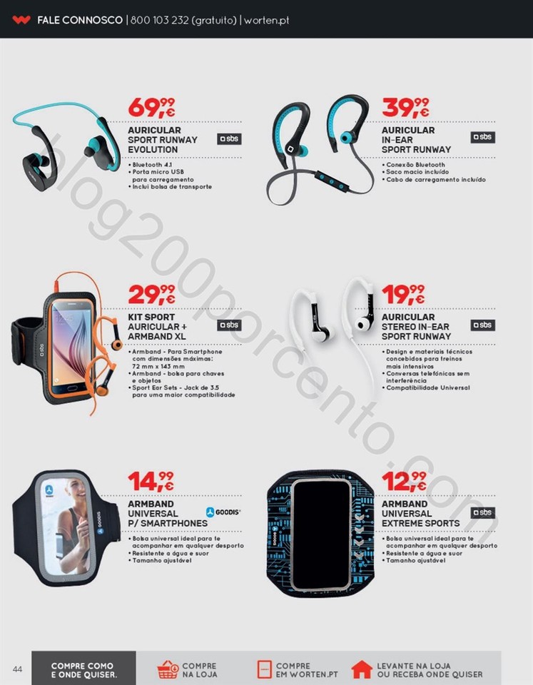 Novo Folheto WORTEN Mobile Promoções até 8 mar