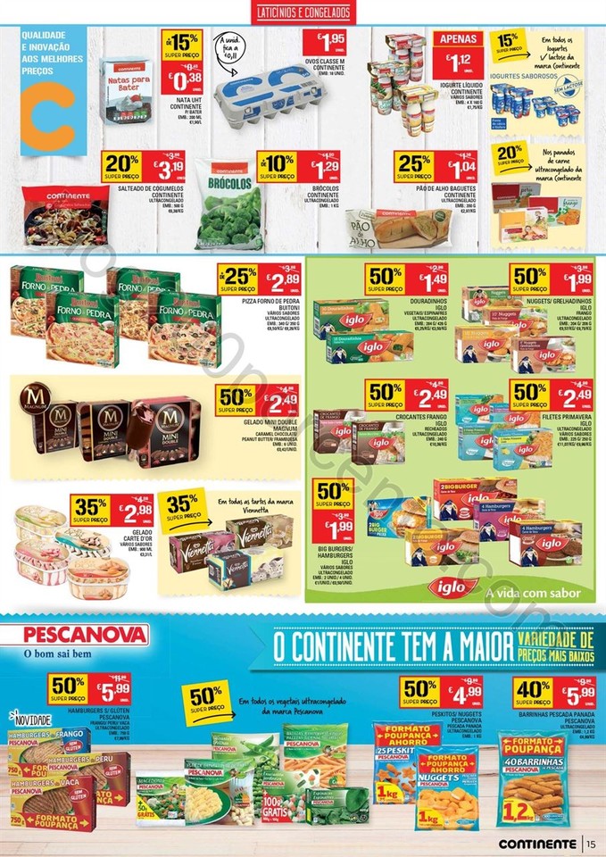 Antevisão Folheto CONTINENTE Promoções de 21 a 