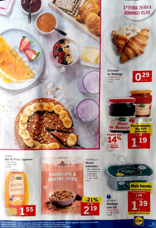 antevisao folheto lidl promocoes de 29 abril a 5 m