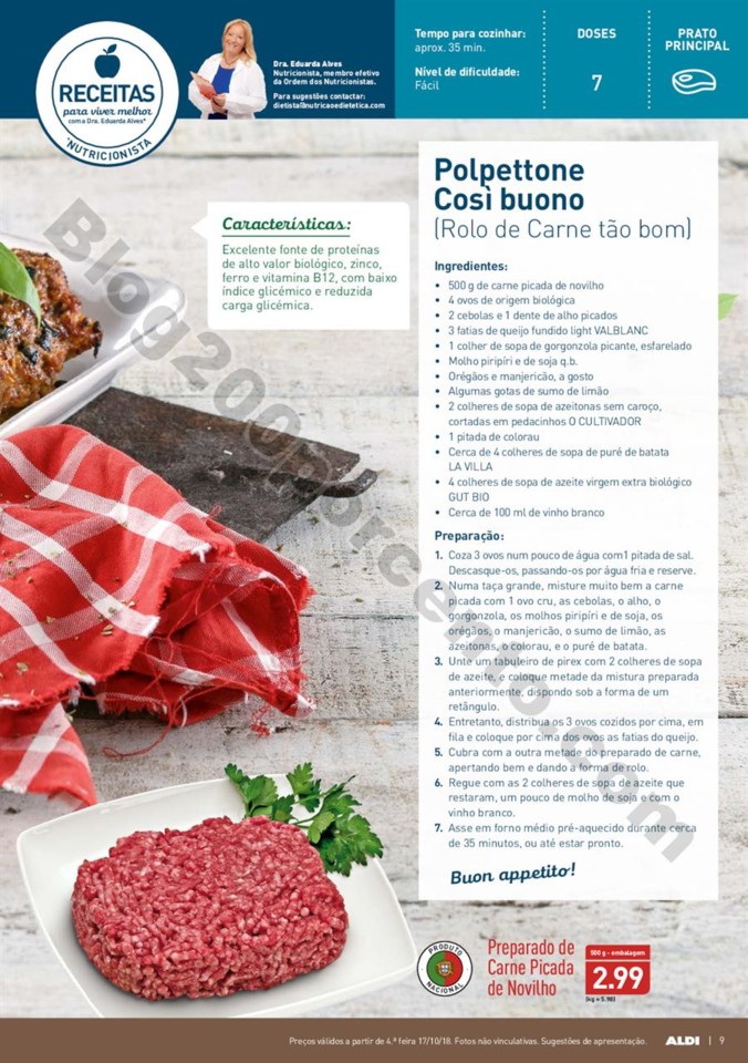 Antevisão Folheto ALDI promoções a partir de 17