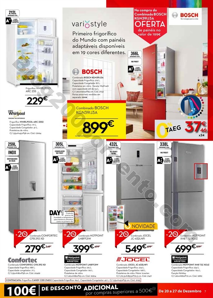 Antevisão Folheto CONFORAMA Natal promoções de 