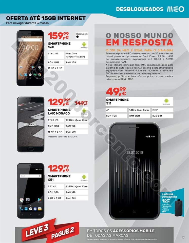 Antevisão Folheto WORTEN mobile promoções de 4 