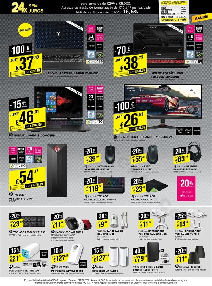 Antevisão Folheto RADIO POPULAR Promoções de 22