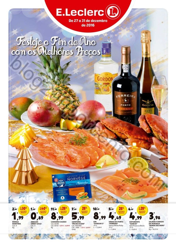 Antevisão Folheto E-LECLERC Promoções de 27 a 3