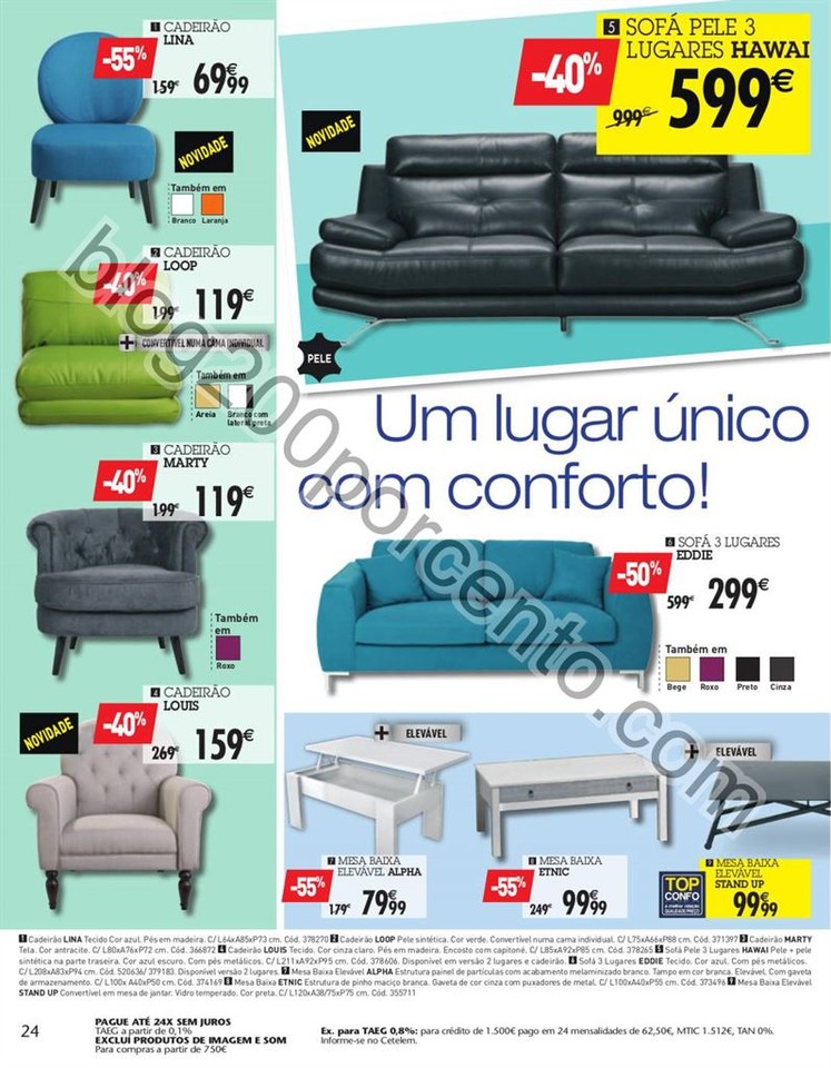 Antevisão Folheto CONFORAMA Promoções de 28 jul