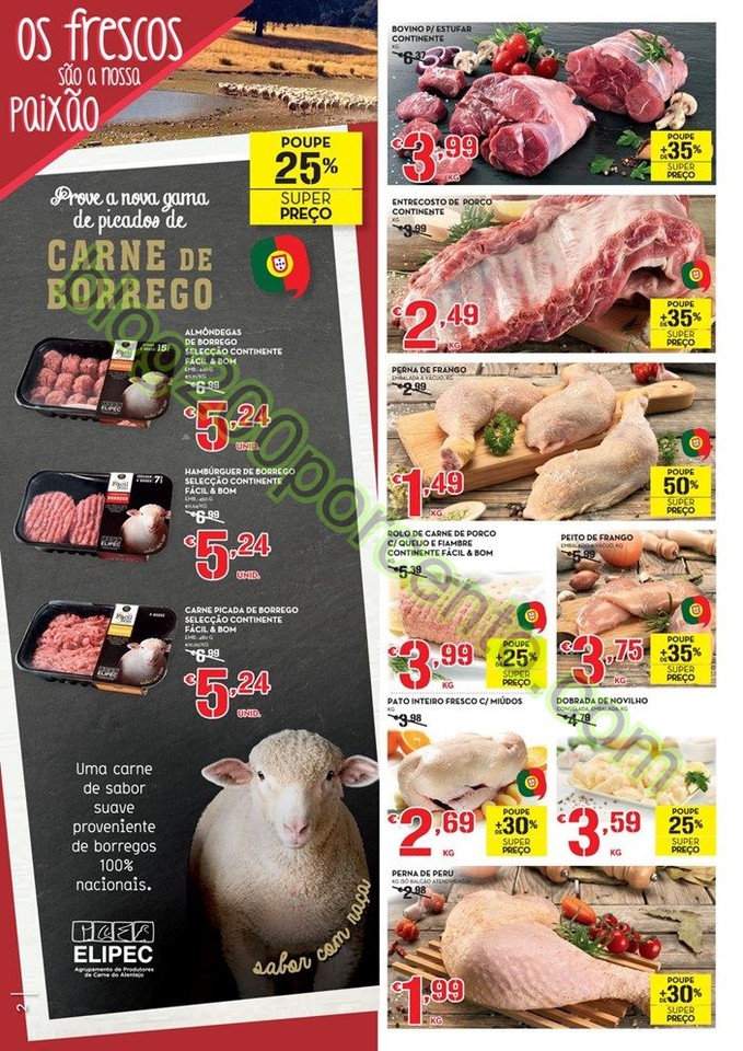 Antevisão Folheto CONTINENTE Promoções de 2 a 8