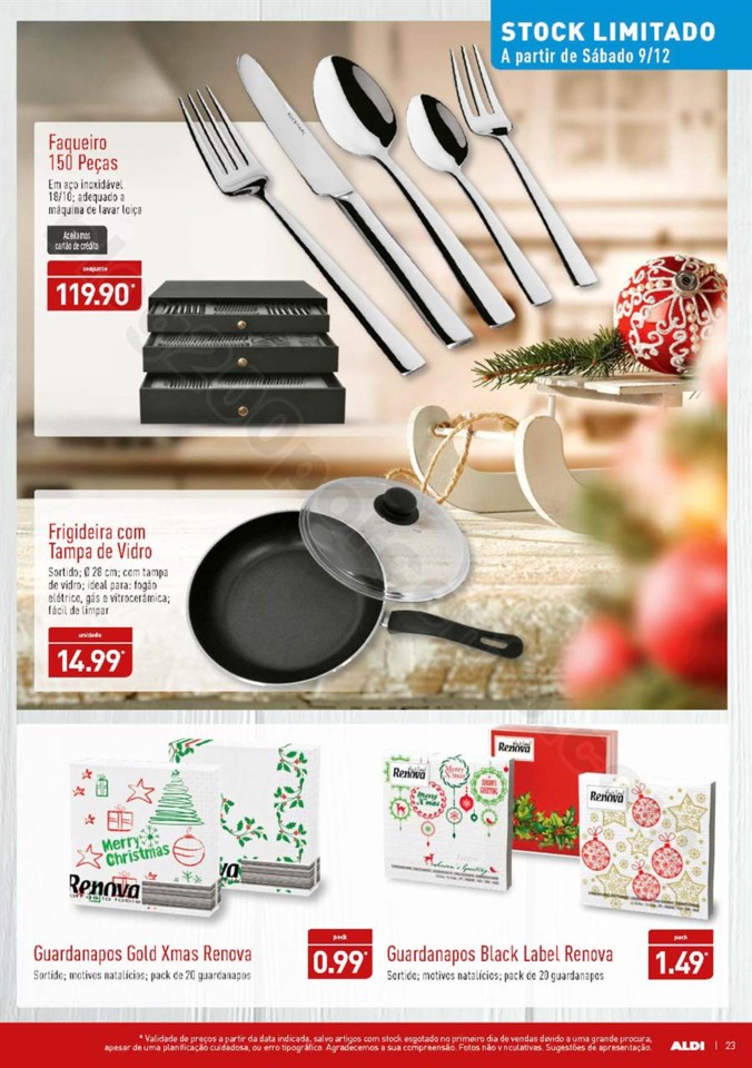 Antevisão Folheto ALDI Natal Promoções a partir