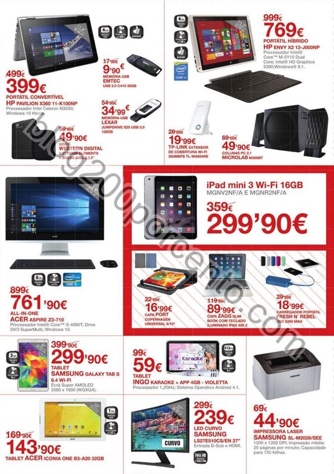 Novo Folheto EL CORTE INGLÉS Promoções de 15 a 