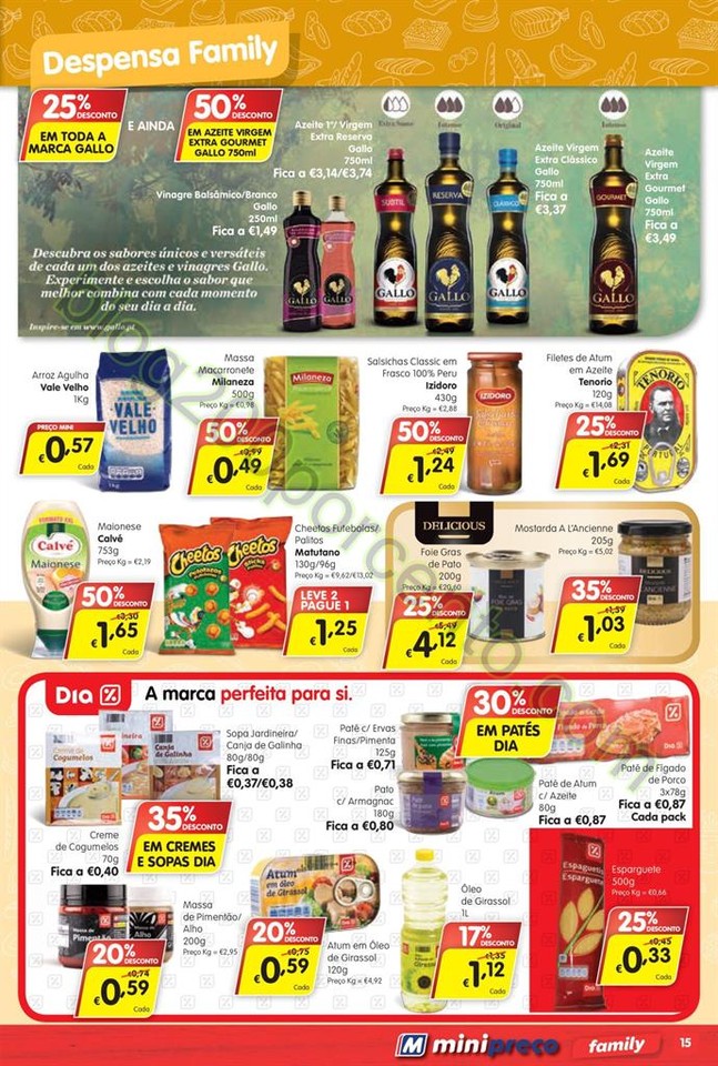 Antevisão Folheto MINIPREÇO family promoções d