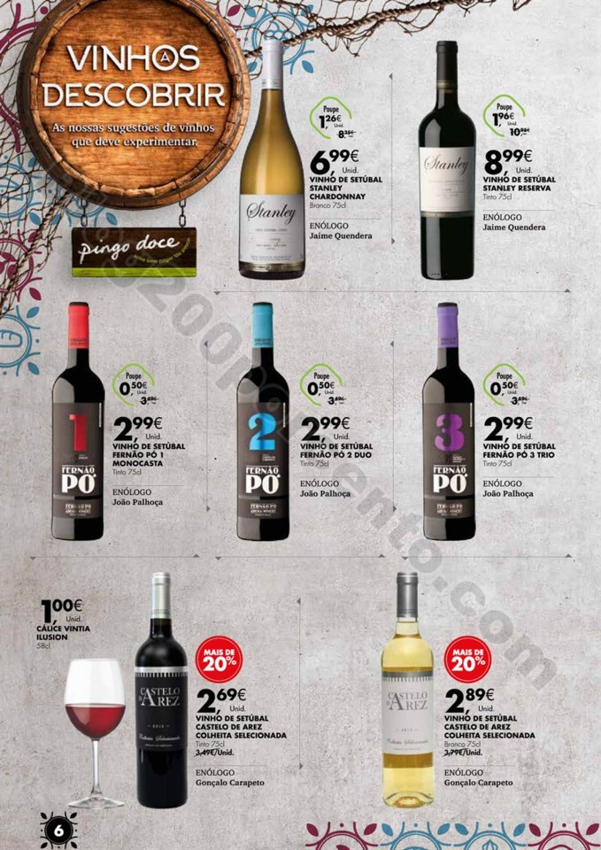 Antevisão Folheto PINGO DOCE Vinhos promoções d