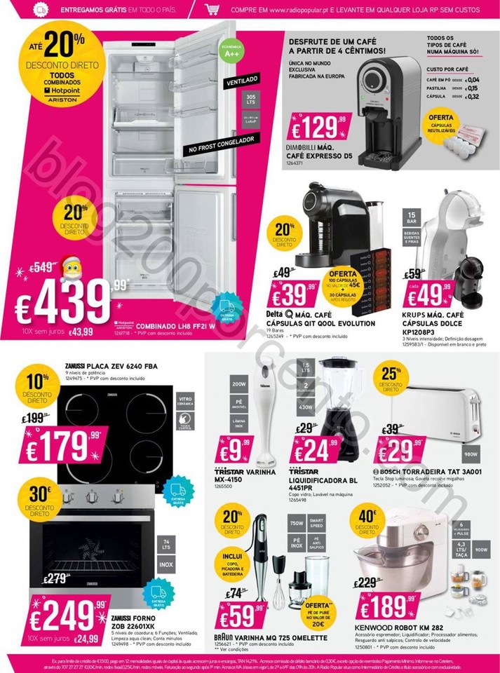 Antevisão Folheto RADIO POPULAR Promoções de 22