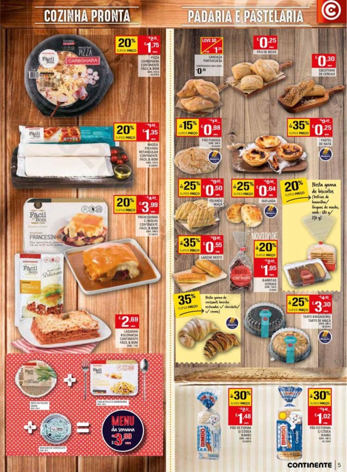 Antevisão Continente Madeira promoções de 18 a 