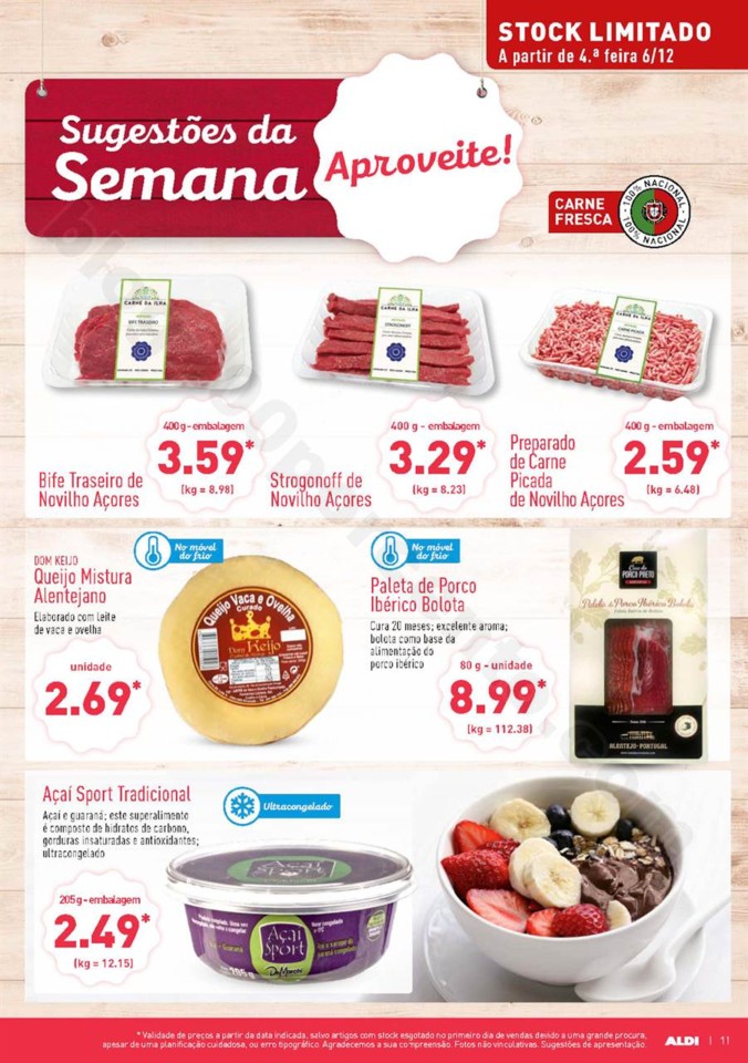 Antevisão Folheto ALDI Natal Promoções a partir