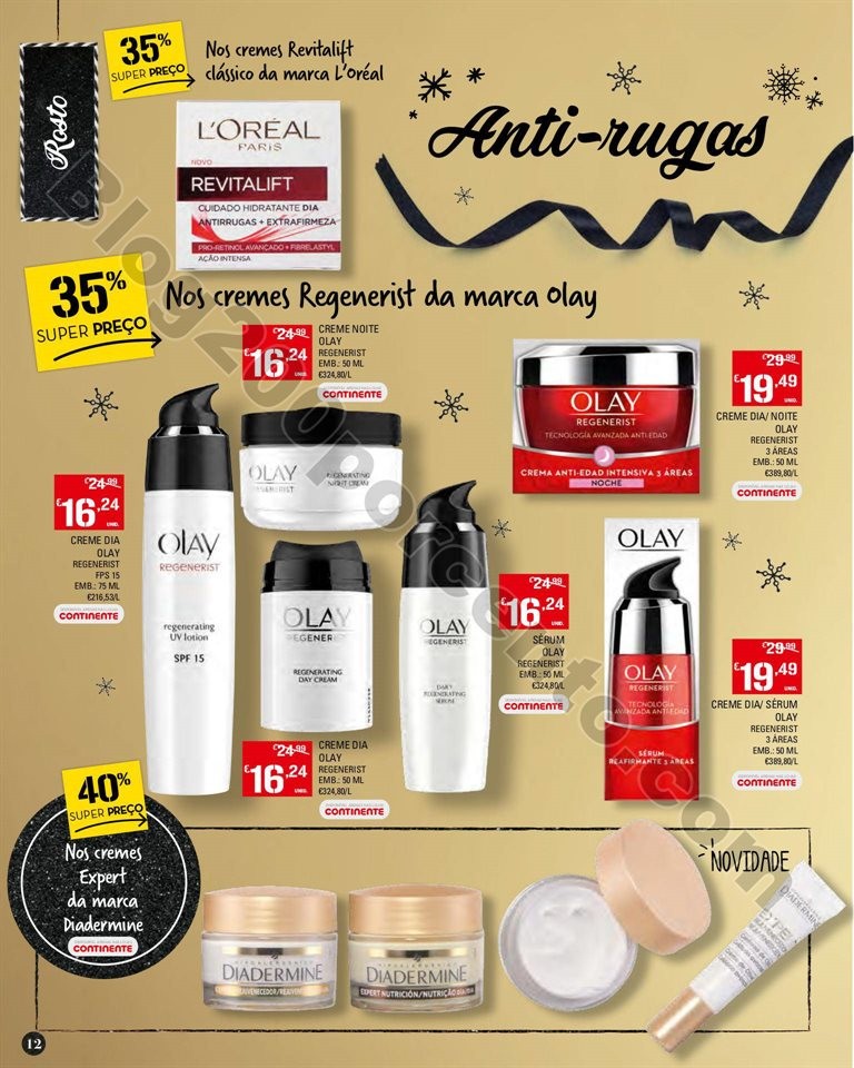 Antevisão Folheto CONTINENTE Fim de ano em Beleza