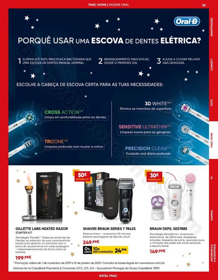 Antevisão Folheto FNAC Natal Tecnologia Promoçõ
