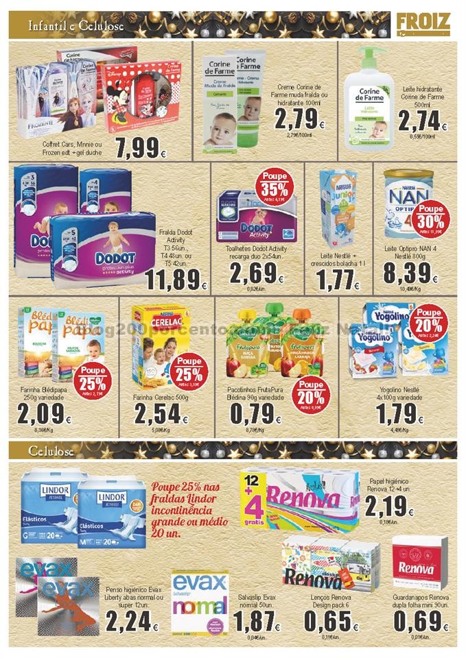 ANtevisão Folheto FROIZ Promoções de 18 dezembr
