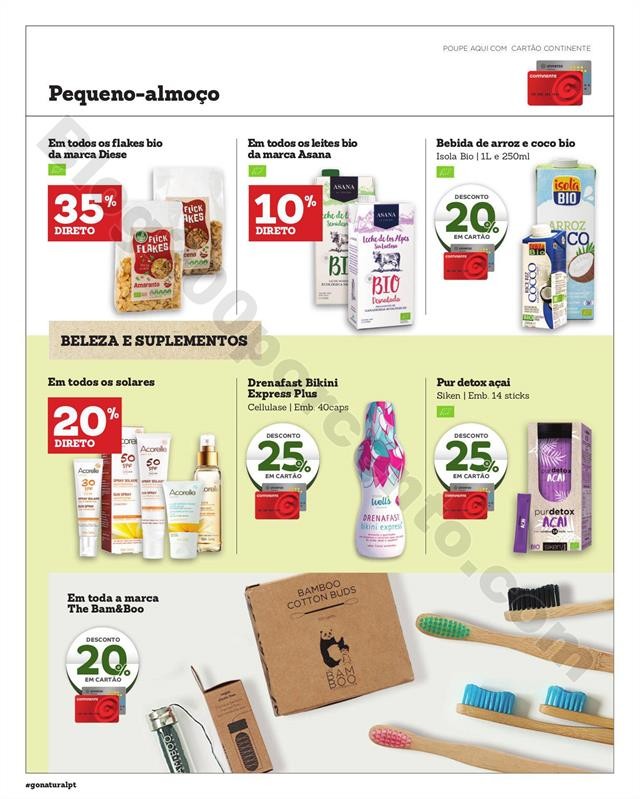 Antevisão Folheto GO NATURAL Promoções de 18 ju