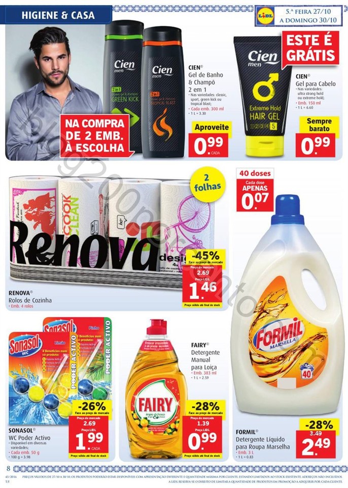 Antevisão Folheto LIDL Promoções de 27 outubro 