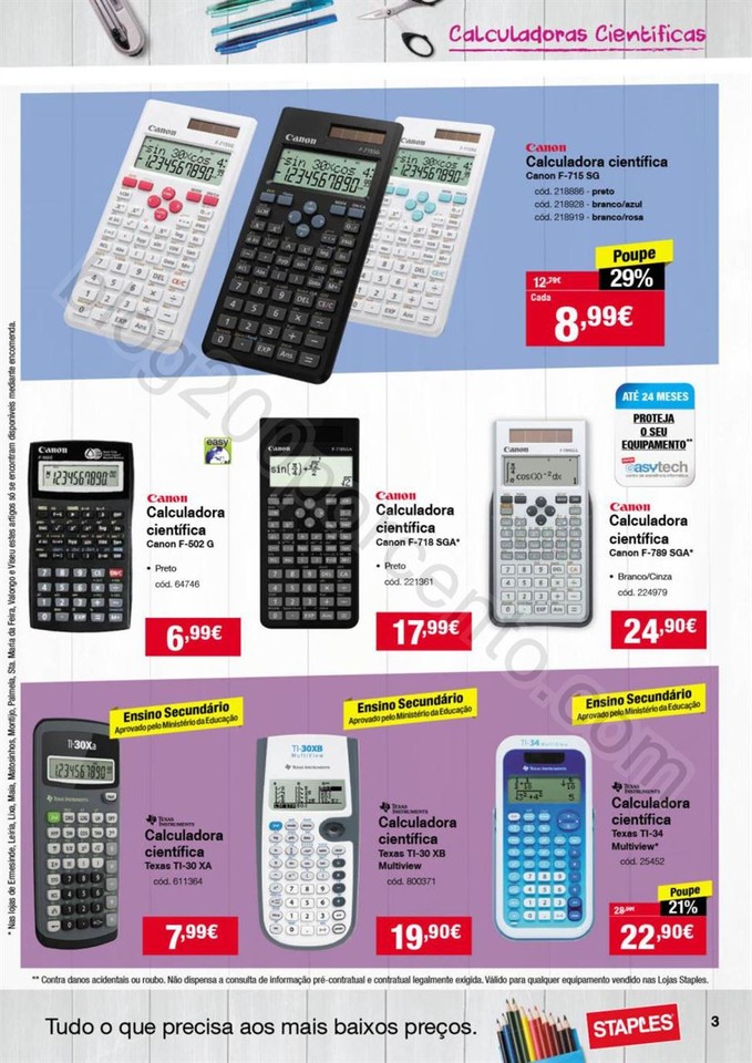 Antevisão Folheto STAPLES Promoções de 22 setem