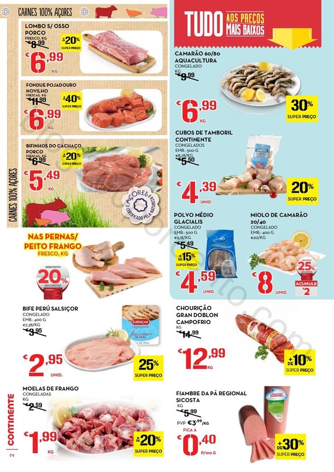 Antevisão Folheto CONTINENTE Açores Promoções 