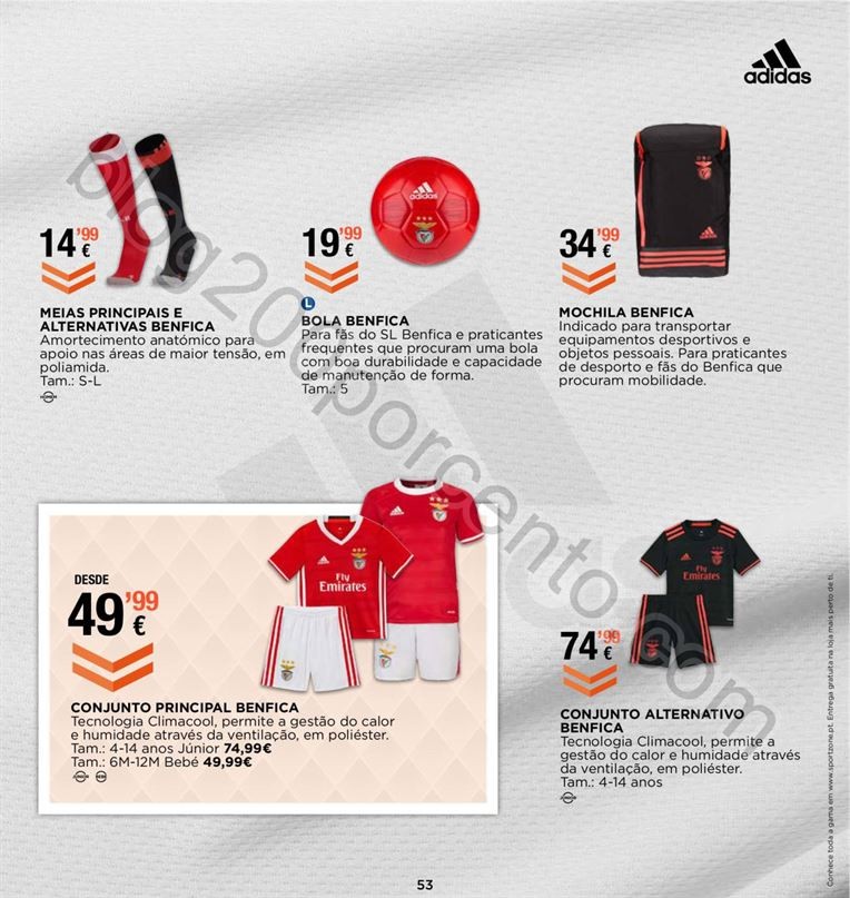 Novo Folheto SPORT ZONE Especial Futebol promoçõ