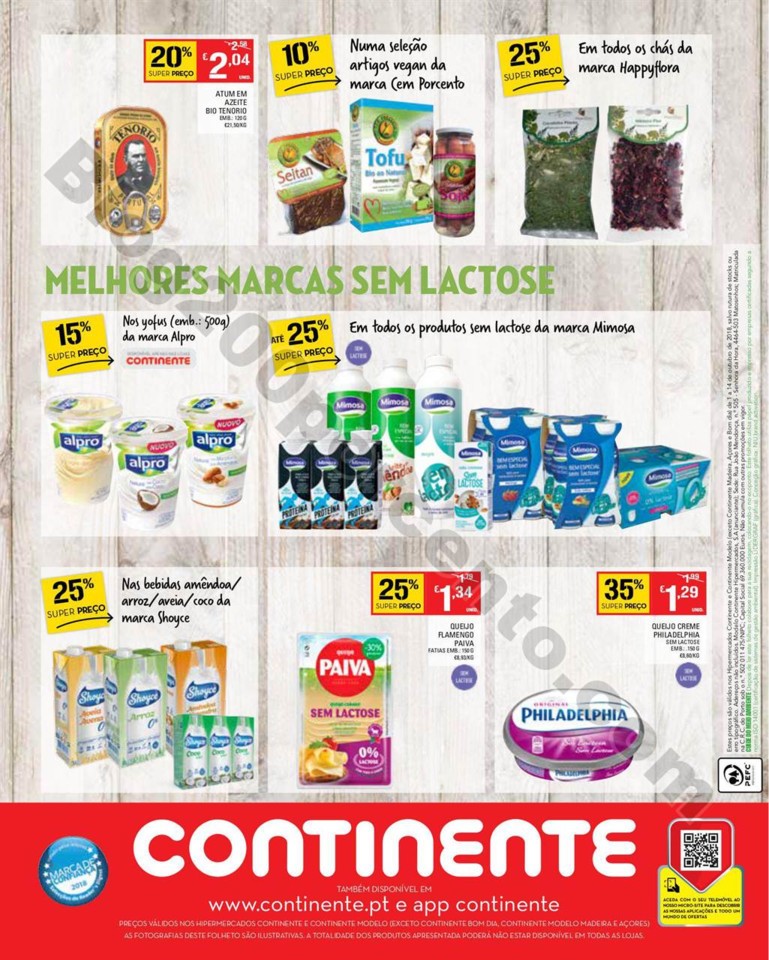 Antevisão Folheto CONTINENTE Bio e Saudável prom