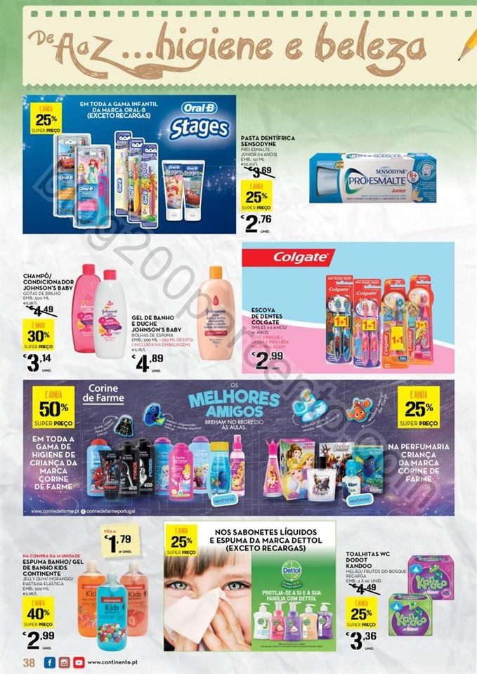 Antevisão Folheto MODELO Regresso às aulas de 18