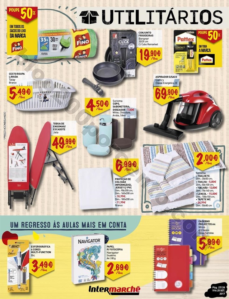 01 antevisão Folheto INTERMARCHÉ de 19 a 25 sete