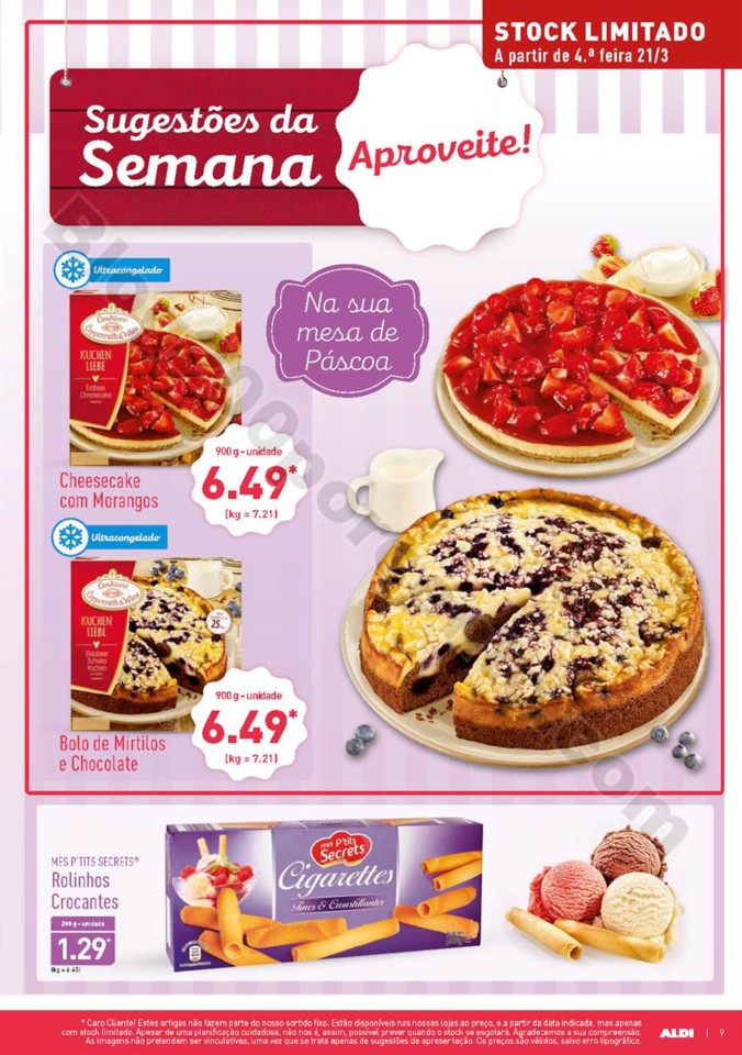 Antevisão Folheto ALDI Promoções a partir de 21