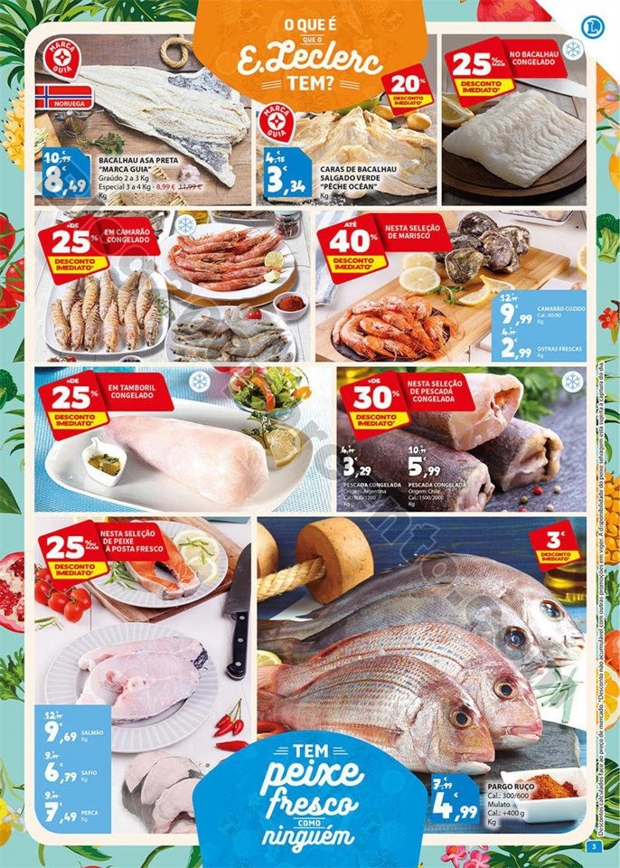Antevisão Folheto E-LECLERC Promoções de 13 a 1