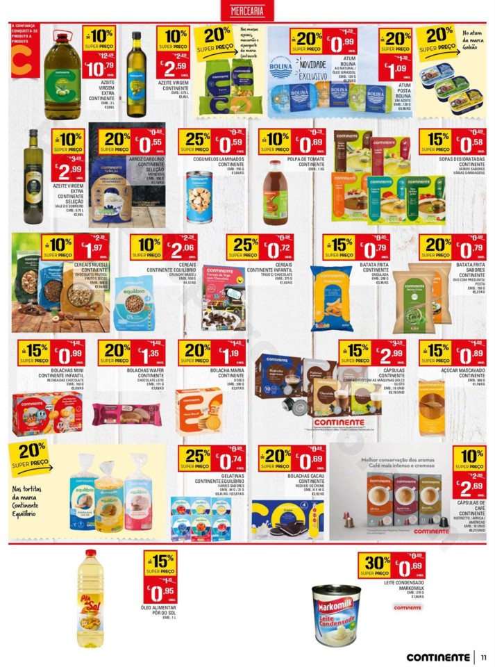Antevisão Folheto CONTINENTE Promoções de 12 a 