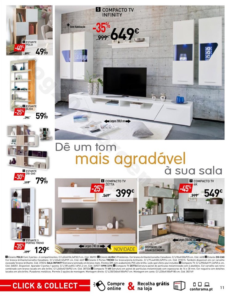 Antevisão Folheto CONFORAMA Promoções de 28 set