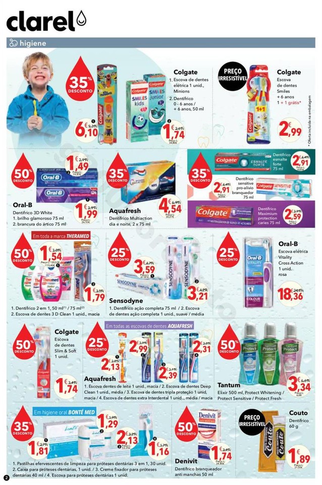 Antevisão Folheto CLAREL promoções de 5 a 18 ou